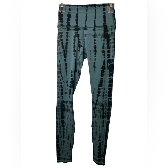 Lululemon Wunder Under HR Tight Shibori Luxtreme 28" Graphite Grey 4 - Picture 1 of 5